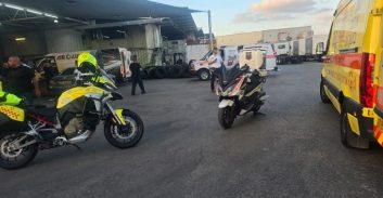 רמלה: פועל נהרג מפיצוץ צמיג בתאונת עבודה בפנצ'ריה