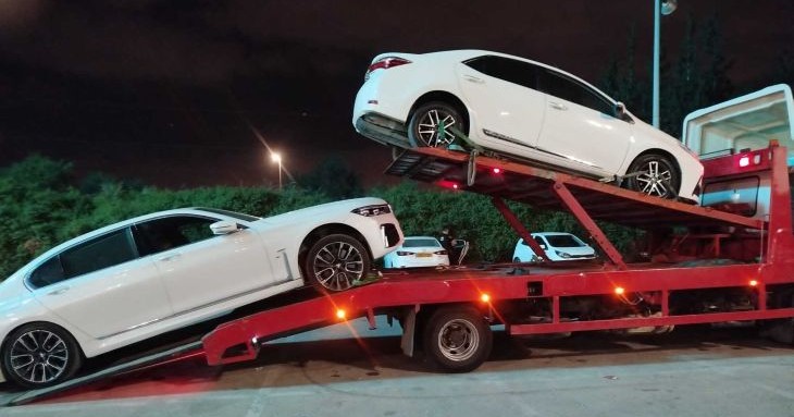 תפיסה רכבי יוקרה רשות מיסים גליל מערבי 