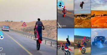 הקלה בתנאי מעצרו של "פעלולן אופנוען" שנאשם ברכיבה פרועה מול ניידת-משטרה