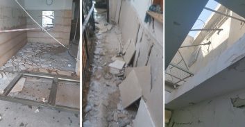 נזק אדיר בפיצוץ מטען חבלה בבניין בחולון: "הרס מטורף, דלתות עפו"