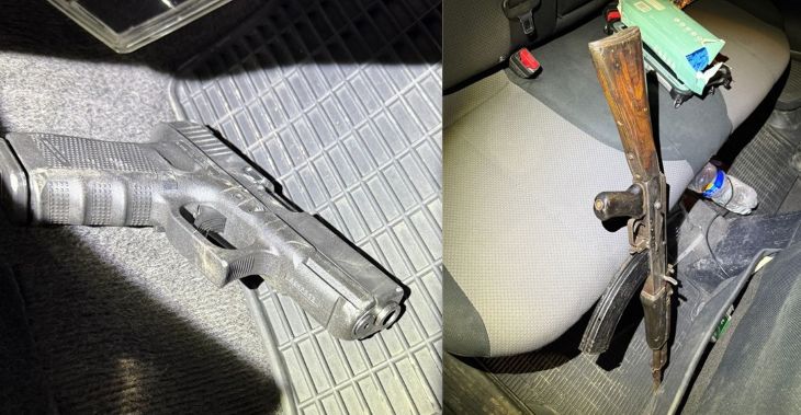 נשק נסיון רצח ירי על שוטרים טירה