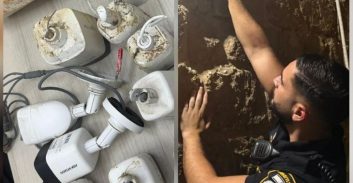 "ביקור בית": מעצר עם סמים, סילוק מצלמות בלתי חוקיות מהמרחב הציבורי