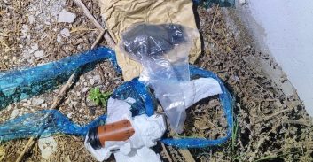 רימוני הלם ורסס באום אל-פאחם, אקדח גלוק בטמרה