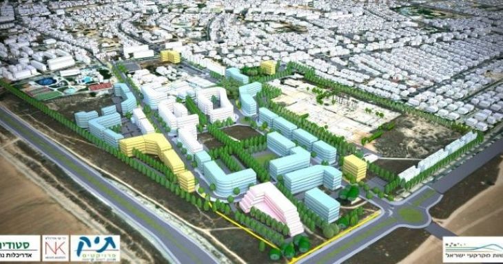 שער לאפיקים מרחב תכנון עירוני