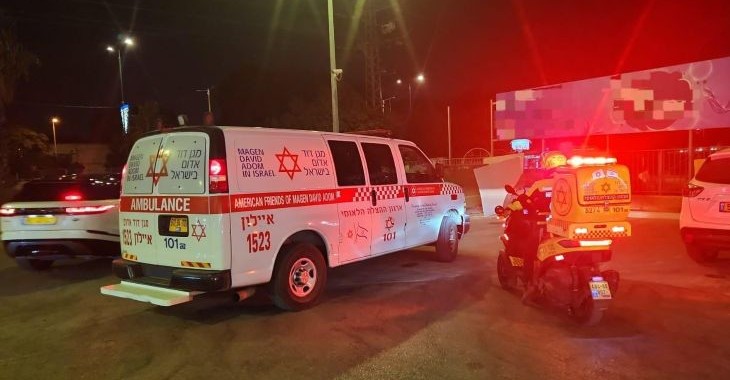 זירה דקירה פצוע קשה ראשל"צ