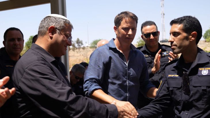 בן גביר נקודת שיטור להבים נגב