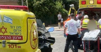 מוכר למשטרה נדקר קשות בגבעת שמואל