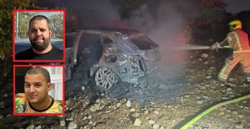 חשד לרצח: שני גברים ברכב שרוף ביער חורשים ליד כפר קאסם