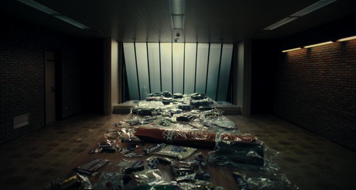 שוד המאה סרט ערימת אשפה