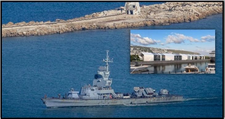 חזית הים נמל חיפה חיל הים פלאש 90