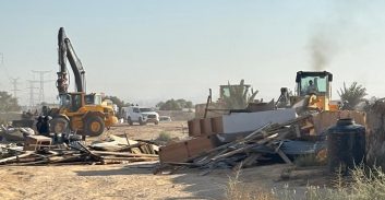 רשות מקרקעי ישראל פינתה פולשים מקרקע ציבורית בשגב שלום