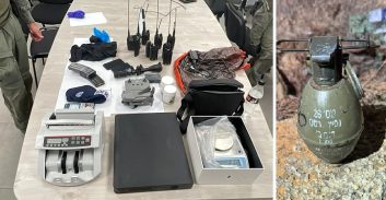 אום אל-פאחם: רימון, מחסניות M16 וסמים נתפסו במתחם של "מחולל פשיעה"