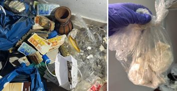 רבע קילוגרם קוקאין ו-1.3 מיליון שקל בחיפוש בדירה בדרום תל אביב