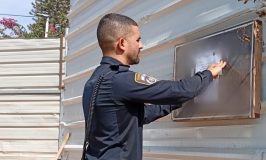 צו סגירה לאתר בנייה של בית פרטי השייך למוכר למשטרה