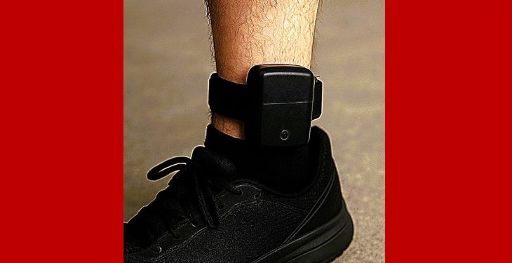 איזוק אלקטרוני רגל (AI generated)