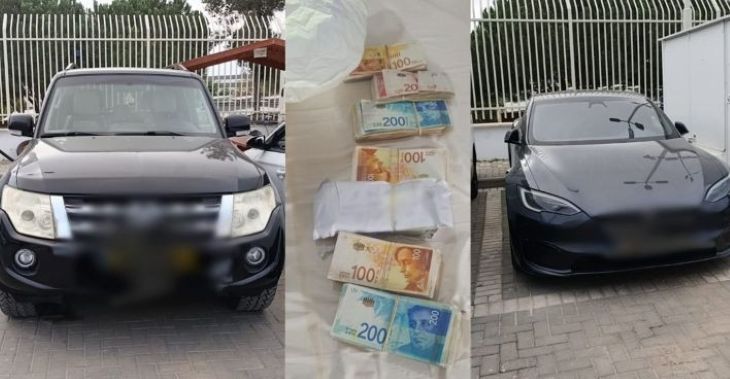 סחיטה קרני שומרון אחים זוהר (צילום: משטרה)