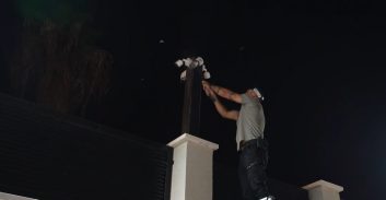 חדרה: פשיטה על ביתו של חשוד בזריקת רימונים ופירוק מצלמות אבטחה