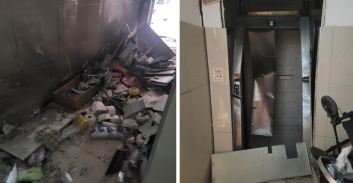 צפו בתמונות: פיצוץ גרם לנזק רב בבניין מגורים בשכונת שעריים ברחובות