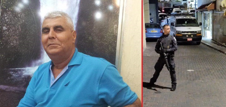 זירת הרצח וכמאל מחמיד הנרצח