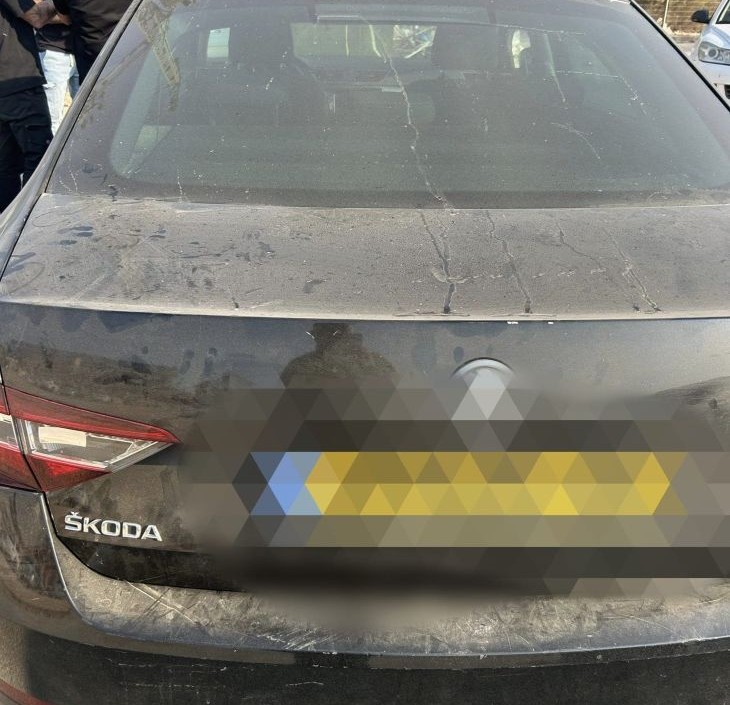 רכב נתפס שטחים השכרת רכב חלמיש בת-ים