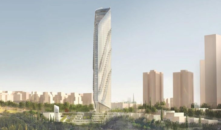 מגדל תכנית אפשטיין ירושלים 40 קומות 