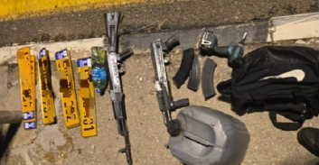 נעצר בתום מרדף בחשד שתכנן אירוע ירי ואחר-כך להצית את הרכב