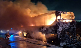 תביעה: "מנורה מבטחים" מסרבת לכסות הצתות אוטובוסים של חברה משפרעם