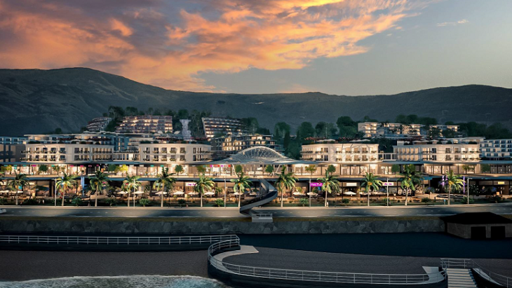 פרויקט עיר כנרת. הדמיית הפרויקט: רובננקו אדריכלים