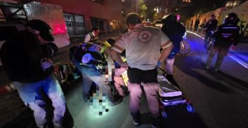 מוכר למשטרה נפצע מירי ביפו