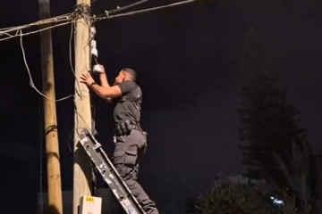 המשטרה: פירקנו מצלמות ששימשו גורמים עבריינים בעיר מע'אר שבצפון