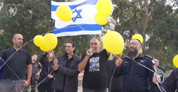 תפילות לשובו ובלונים לזכרו של רני גואילי