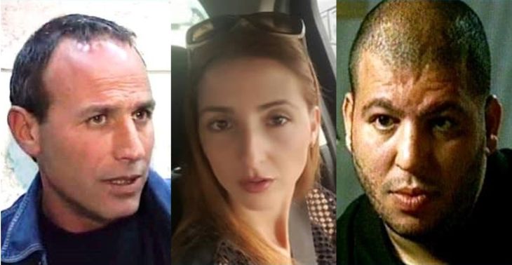 מימין: טל קורקוס, דבורה הירש, אלישע סבח