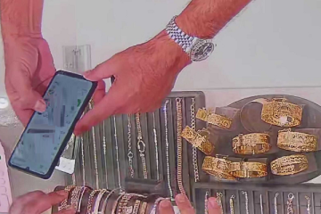 מתחת לאף: תיעוד נאשם בגניבות סדרתיות מחנויות תכשיטים