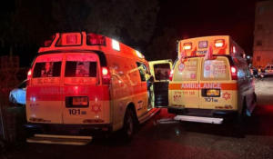 זירה ירי אמבולנס פצועים