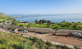 זה הסכום שמשרד התחבורה הקצה לתיקון הנזק בכביש הכניסה לטבריה