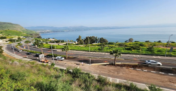 זה הסכום שמשרד התחבורה הקצה לתיקון הנזק בכביש הכניסה לטבריה