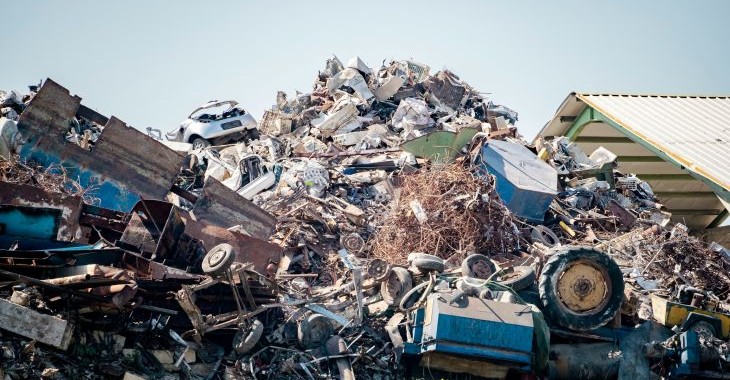 אתר אשפה מטמנה אילוסטרציה 