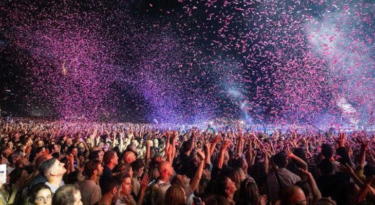 רעש מופע פארק הירקון (פלאש 90)