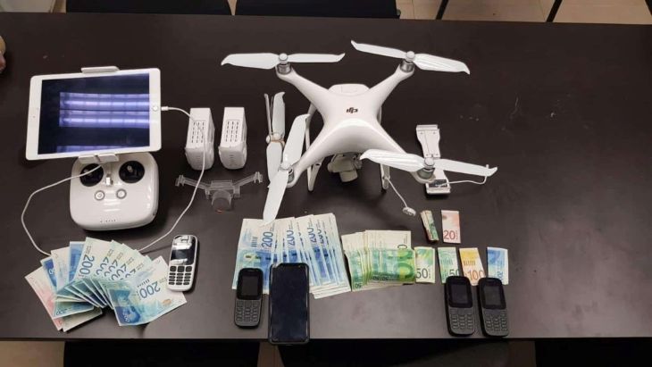 שמיים פתוחים: מכת הרחפנים (צילום ארכיון להמחשה בלבד: דוברות המשטרה)