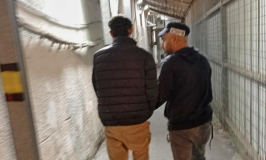 אוהד הפועל ת"א הפר מעצר בית ונעצר בעת שהגיע לדרבי בבלומפילד