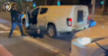 צפו: שמונה חשודים מארגון פשע נעצרו באזור חיפה בכלי רכב "משוכפלים"