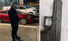 קריית מלאכי: מוכר למשטרה נעצר עם אקדח ומחסנית ברכב