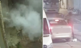 תיעוד: ירי מאסיבי לעבר עסק בקלנסווה על רקע סכסוך ירושה