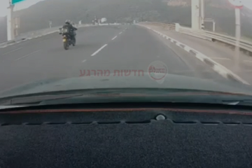 שוטר נהרג בתאונת אופנוע במחלף יגור בצפון