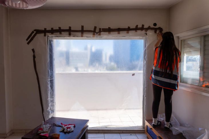 פגיעה טיל תל אביב 