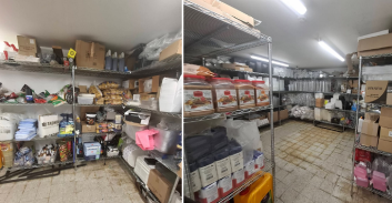 מישהו אמר מלחמה? מקלט ציבורי ברעננה הפך למזווה של מסעדה