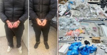 רמת-גן: שני חשודים נתפסו במחסן שהכיל מצבור ענק של סמים קשים