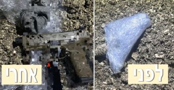 המשטרה חשפה נשק שהוסלק בסמוך לביתו של בכיר בארגון הפשע כראג'ה