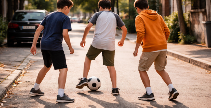 נערים קטינים משחק