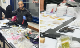 שמונה קטינים מכנופיית SSQ נעצרו עם סמים ואקדח בדירה בדרום תל-אביב